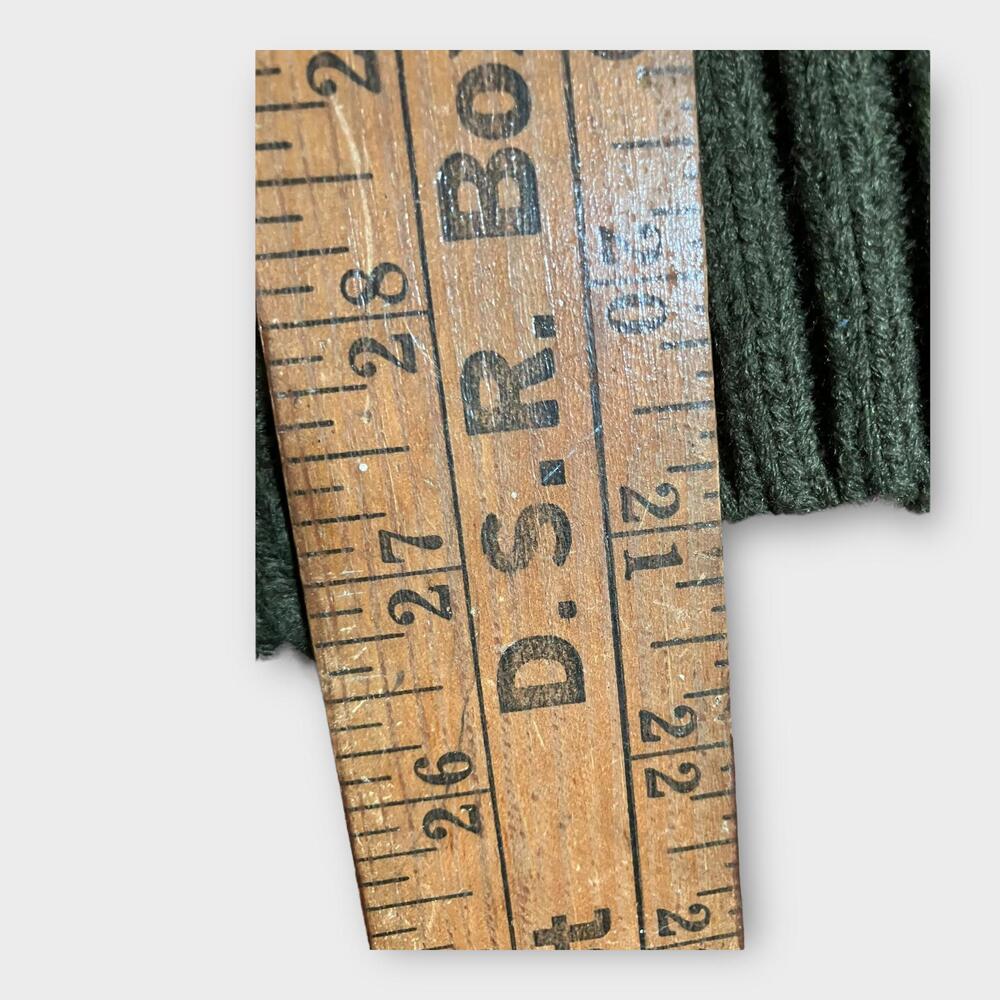 Tommy Hilfiger Cable Knit Sweater Women’s Size Large Green Long Sleeve - Picture 5 of 6
